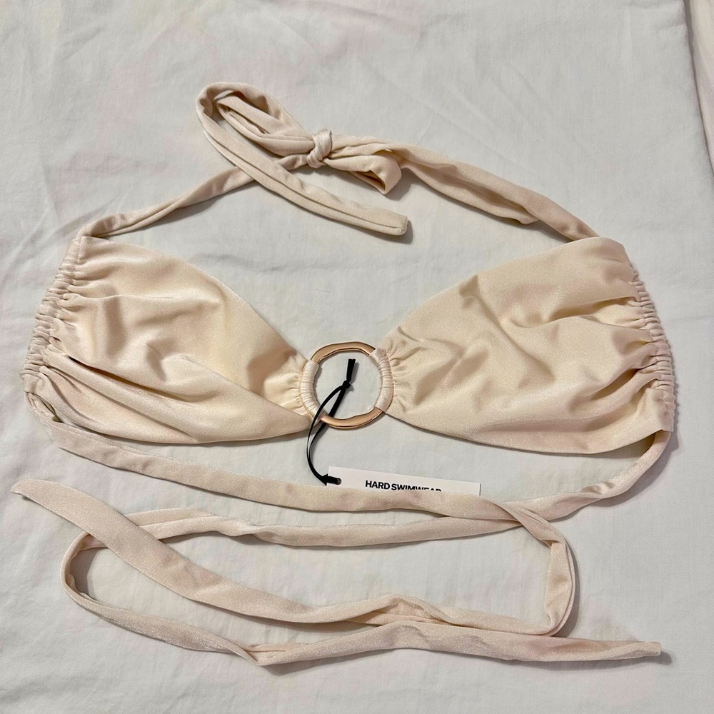 Cream Bikini Top